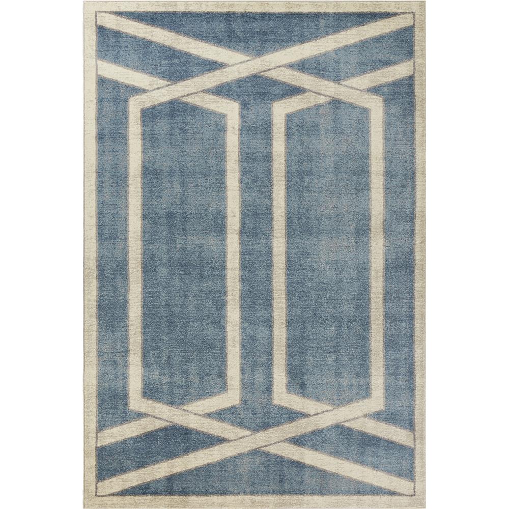 KAS 5817 Libby Langdon Winston 8 Ft. 9 In. X 13 Ft. Rectangle Rug in Teal